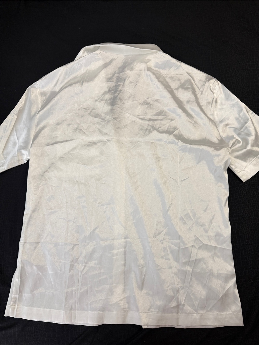 NWOT Satin Short Pajama Set - White - Picture 6 of 9
